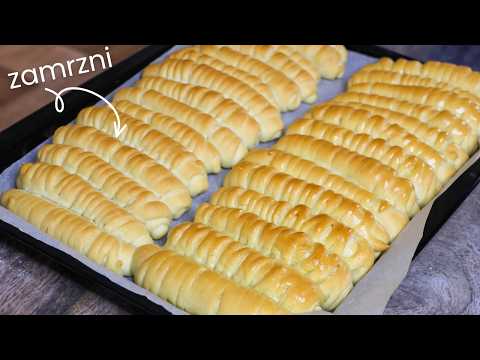 Fasting cotton rolls – you won't find softer! Knead, bake, freeze!