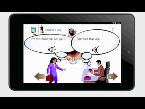 Spoken english educational Video