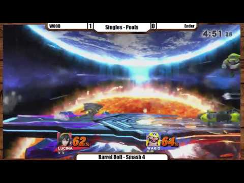 BSG Barrel Roll (Wii U Singles) - WOOD vs Ender
