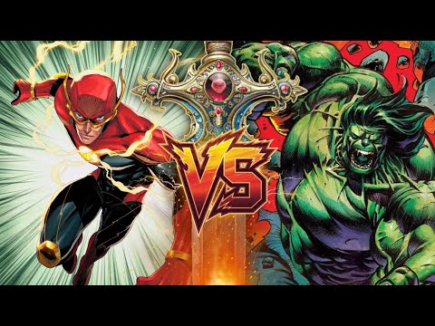The Fastest vs The Strongest | Flash vs Hulk