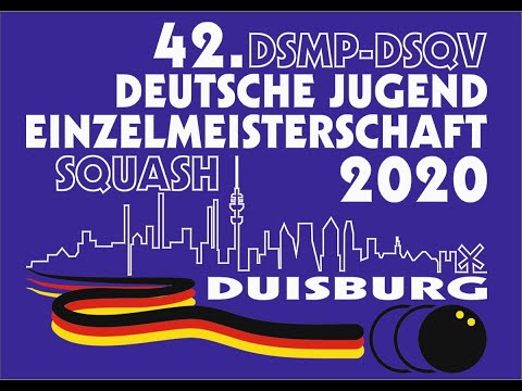 25.09.2020, virtuelle Eröffnungsfeier der 42. Deutschen Jugend Einzelmeisterschaft 2020 im Squash