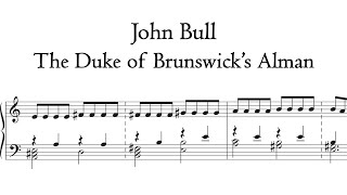 John Bull - The Duke of Brunswick's Alman - Walcker organ, Schorndorf, Hauptwerk