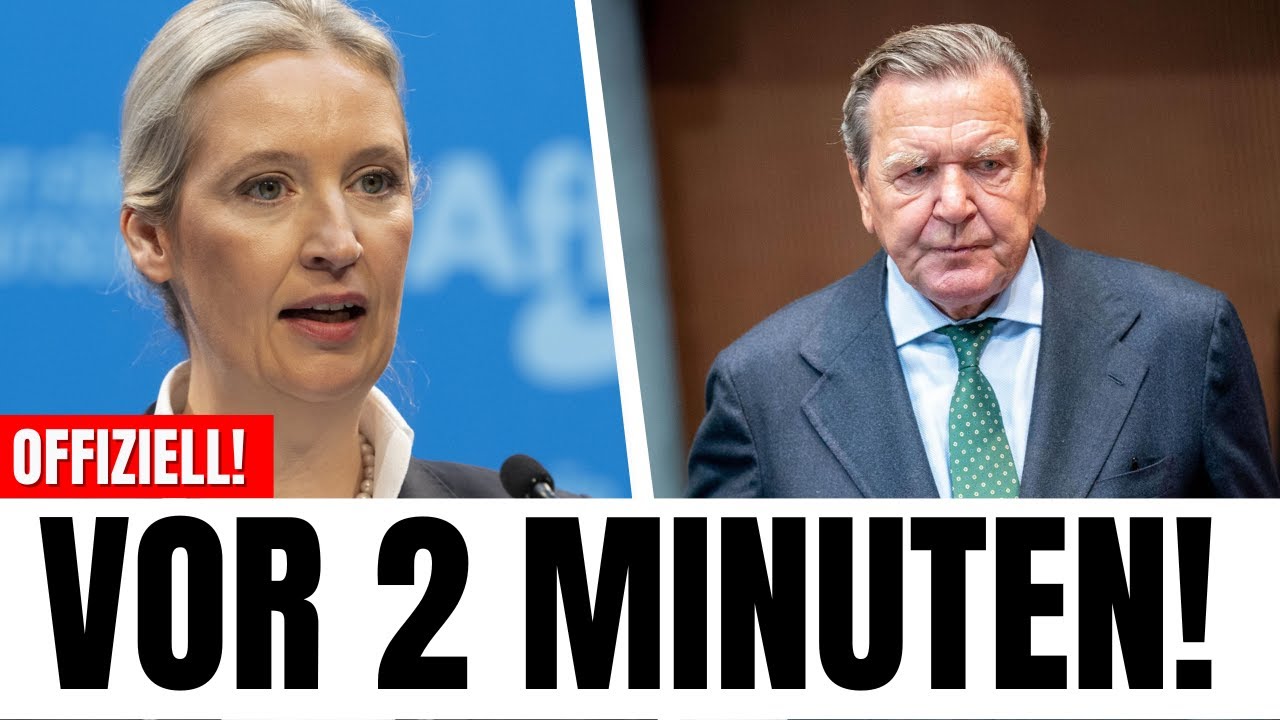 Schröder freaks out and reveals explosive truth!