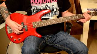 Siouxsie and the Banshees - Israel (bass cover)