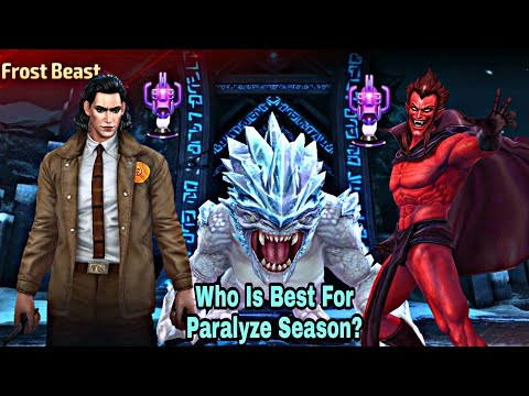Abx Paralyze Season | Loki TVA Suit VS Mephisto Comparison - Marvel Future Fight