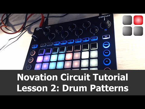 Novation Circuit Tutorial - Lesson 2: Creating Drum Patterns
