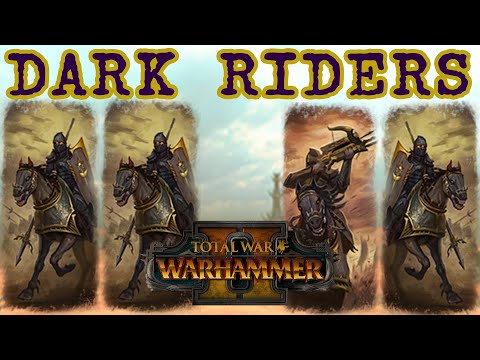 CORE UNIT: Dark Riders (Both) - Dark Elves vs High Elves // Total War: WARHAMMER II Multiplayer