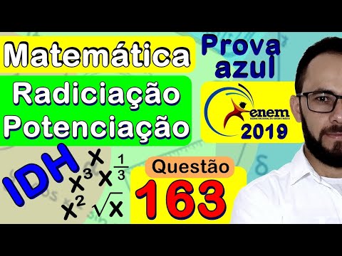 Enem 2019 | Questão 163 | IDH - Radiciação e potenciação   (prova azul de matemática)