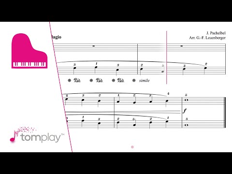 Play Pachelbel on the piano: Canon in D - Sheet Music Arrangement