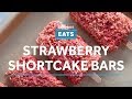 How to Make Homemade Strawberry Shortcake Bars