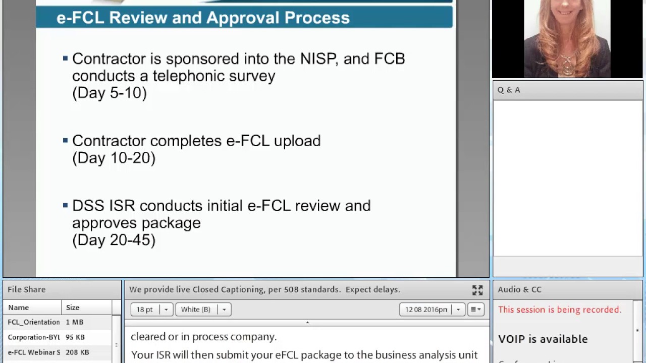 Understanding your e-FCL Submissions
