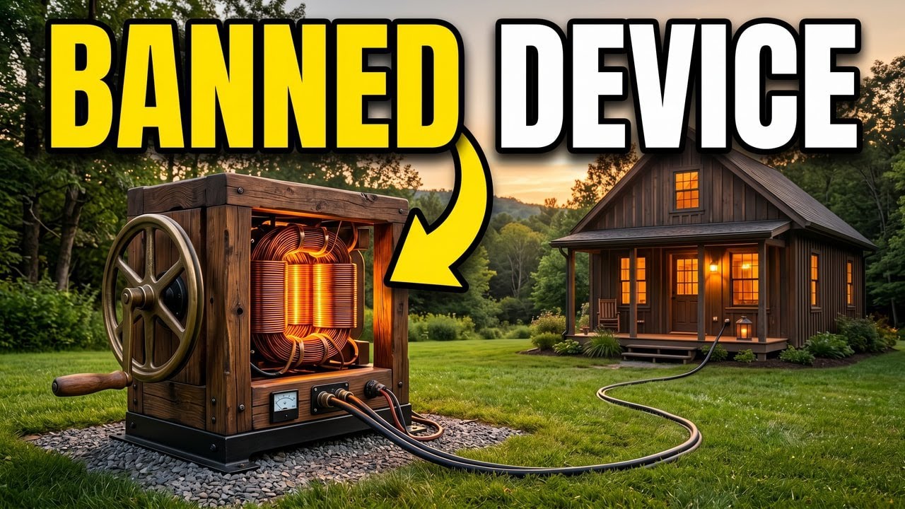 This $80 Amish Device Powers Any Home Off-Grid Forever. Why Is the Energy Industry Silent? (Video)