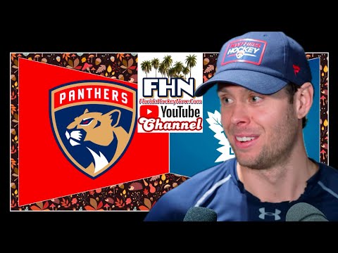 Carter Verhaeghe, Florida Panthers Morning Skate vs. Toronto Maple Leafs