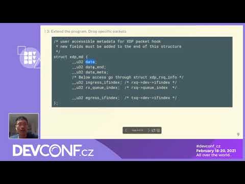 Get start with XDP: write a network filter in 10m - DevConf.CZ 2021