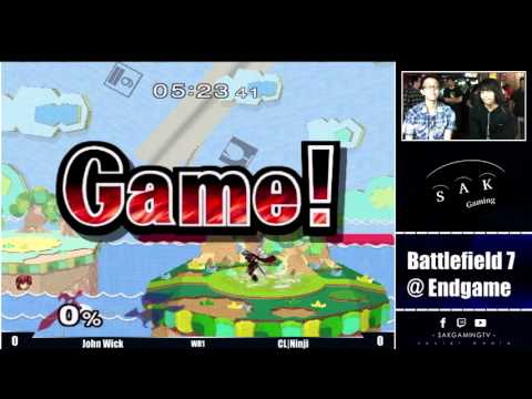 BF7 WR1 - John Wick (Marth) vs CL|Ninji (Fox)