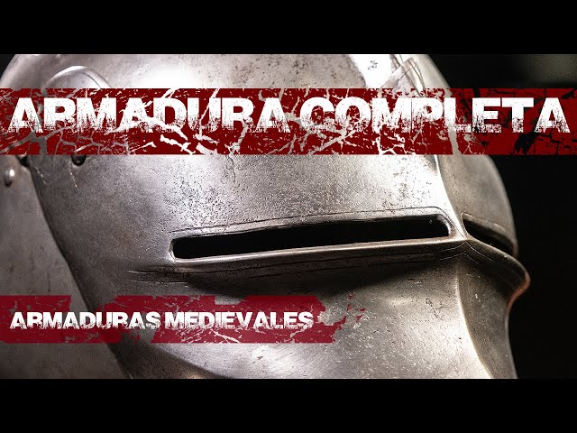 Vídeo relacionado con Kit de armadura completa de caballero medieval con brazales