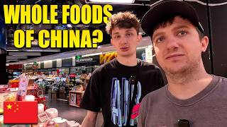 Americans Shop at High-End Supermarket in China! | How is it Still Affordable?!