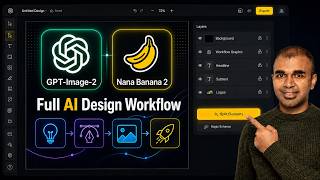 Try GPT-Image-2, Nana Banana 2 in ONE place | Full AI Design Workflow Test (Not Just Image Gen)