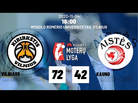 „Huawei Moterų lyga“: Vilniaus „Kibirkštis-MRU“ – Kauno „Aistės-LSMU“