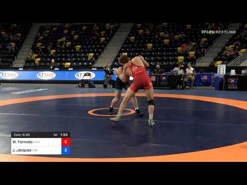 74 Kg Consolation William Formato Unattached Vs Jarrett Jacques Tiger Style Wrestling Club