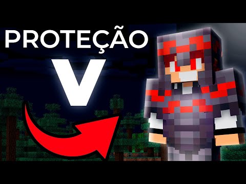 COMO EU CONSEGUI PROTEÇÃO 5 no MINECRAFT