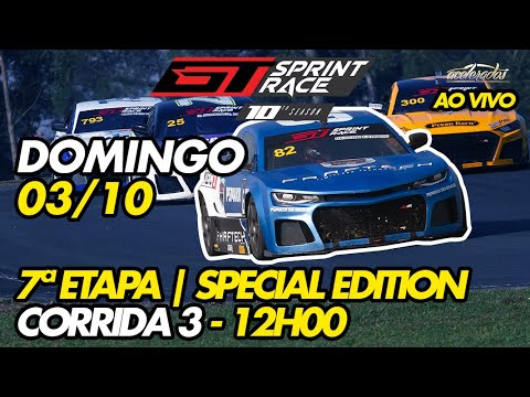 GT Sprint Race 2021 - 7ª Etapa | Special Edition | Corrida 3 | Potenza | Domingo, 03/10, às 12h00