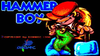 [Amstrad CPC] Hammer Boy - Longplay