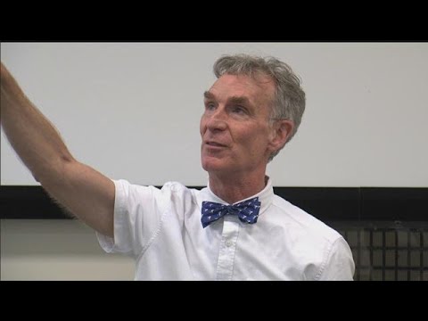 Bill Nye visits Beatrice