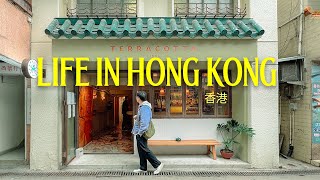 hong kong vlog | a day on lamma, forest teahouse, night at museum
