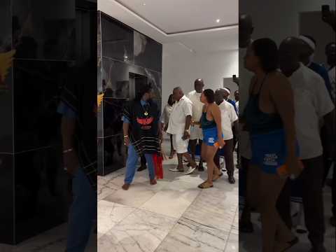 Dr. Kwaku Oteng was so happy to see Tumi Wura Ajagurajah at his birthday celebration