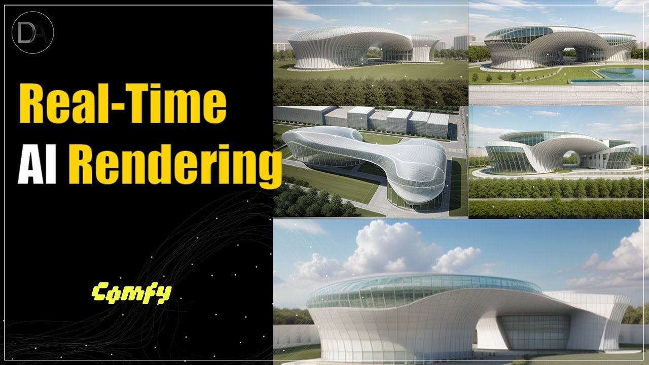 Real-Time AI Rendering - ComfyUI Stable Diffusion Workflow