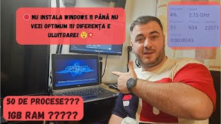 🛑 NU instala Windows 11 până nu vezi Optimum 11! Diferența e ULUITOARE! 😲💥