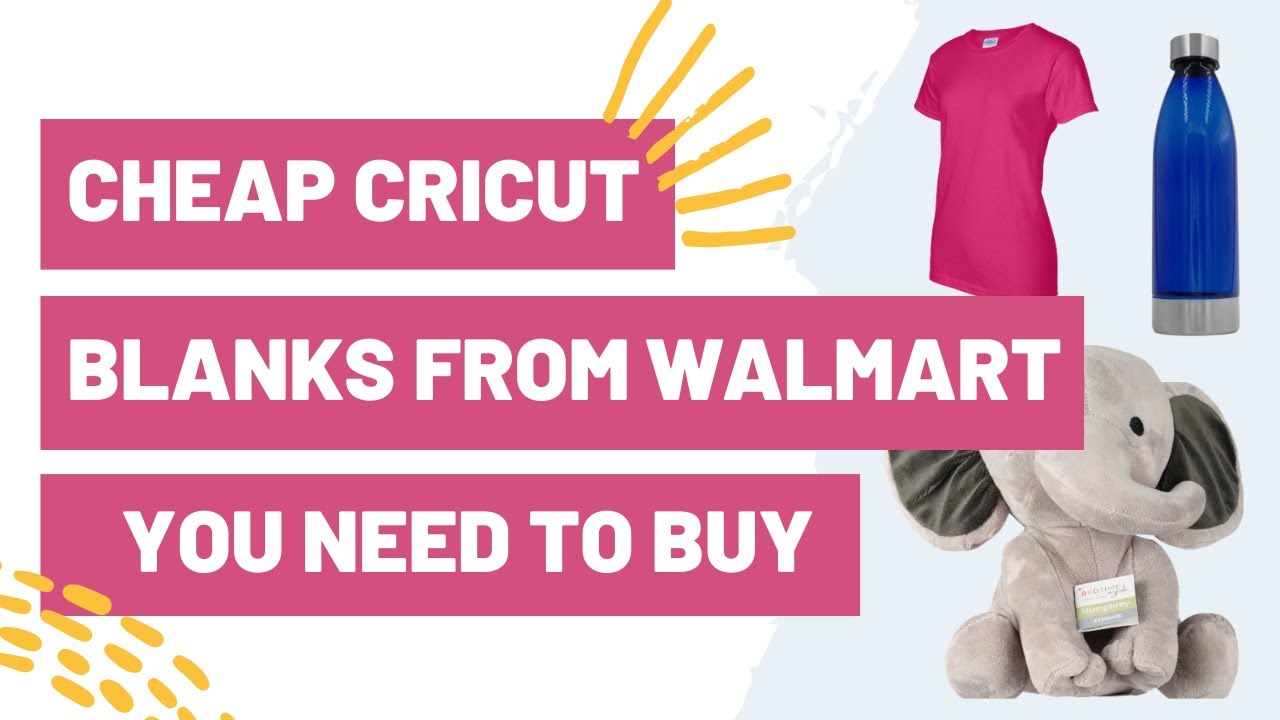 CHEAP Cricut Blanks From Walmart You Need Today Makers Gonna Learn