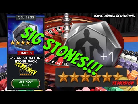 6 STAR SIGNATURE STONES: How Much, Where Can I Find Them, And How Much Should They Be for MCOC