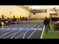 Morgan Sanders sets new PVIAC record in 55m hurdles