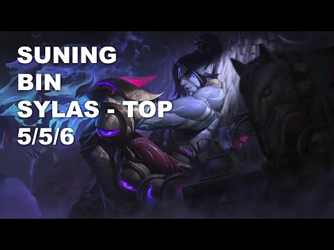 Suning bin Top Sylas vs Riven - KR Master Patch 10.8