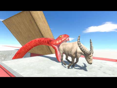 Who Can Escape From The Titanoboa Trap? - Animal Revolt Battle Simulator