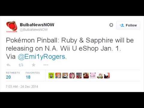 Pok�mon Pinball : Rubis & Saphir Wii U