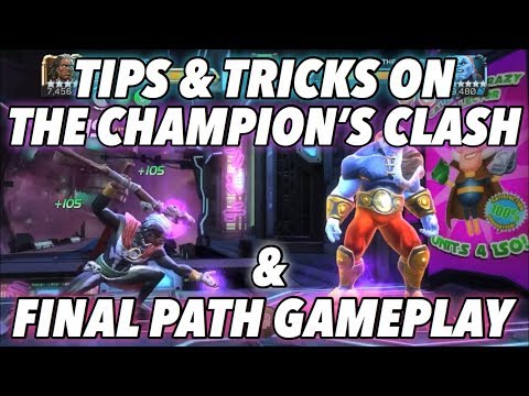 The Champion's Clash Tips and Tricks & Final Path Gameplay! | Marvel Contest of Champions