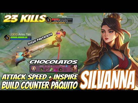 OFFLANER BULLY PAQUITO BUILD COUNTER - PAHAMI TIMING SAAT MENGGUNAKAN SKILL SILVANNA | MLBB