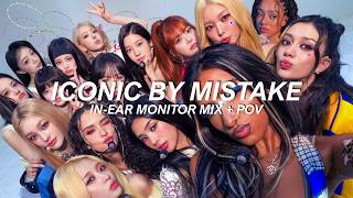 Download lagu LE SSERAFIM, ILLIT, KATSEYE 'ICONIC BY MISTAKE' In-Ear Monitor Mix   POV mp3
