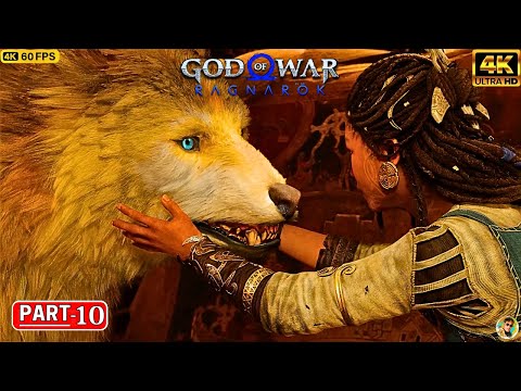 GOD OF WAR RAGNAROK - Gameplay Walkthrough PART 10 [ 4K 60FPS PC ] - No Commentary ( FULL GAME )