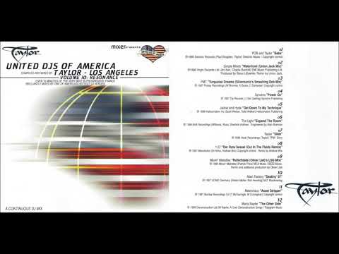 Taylor - United DJs Of America Volume 10: Resonance - Los Angeles [1998]