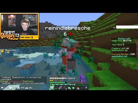 UHC Highlights - Scumbag Ginge Ghost Kills His Way to a Win (FFA)