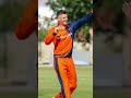 Van Beek Batting Against West Indies Super Over 30 6 West Indies Vs Netherlands