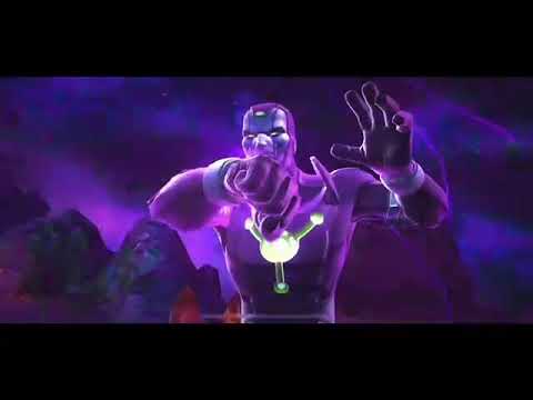 Human Torch Being a Beast against Kang for 25 Seconds