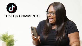 Responding to Tik Tok Comments | Naomi Raine
