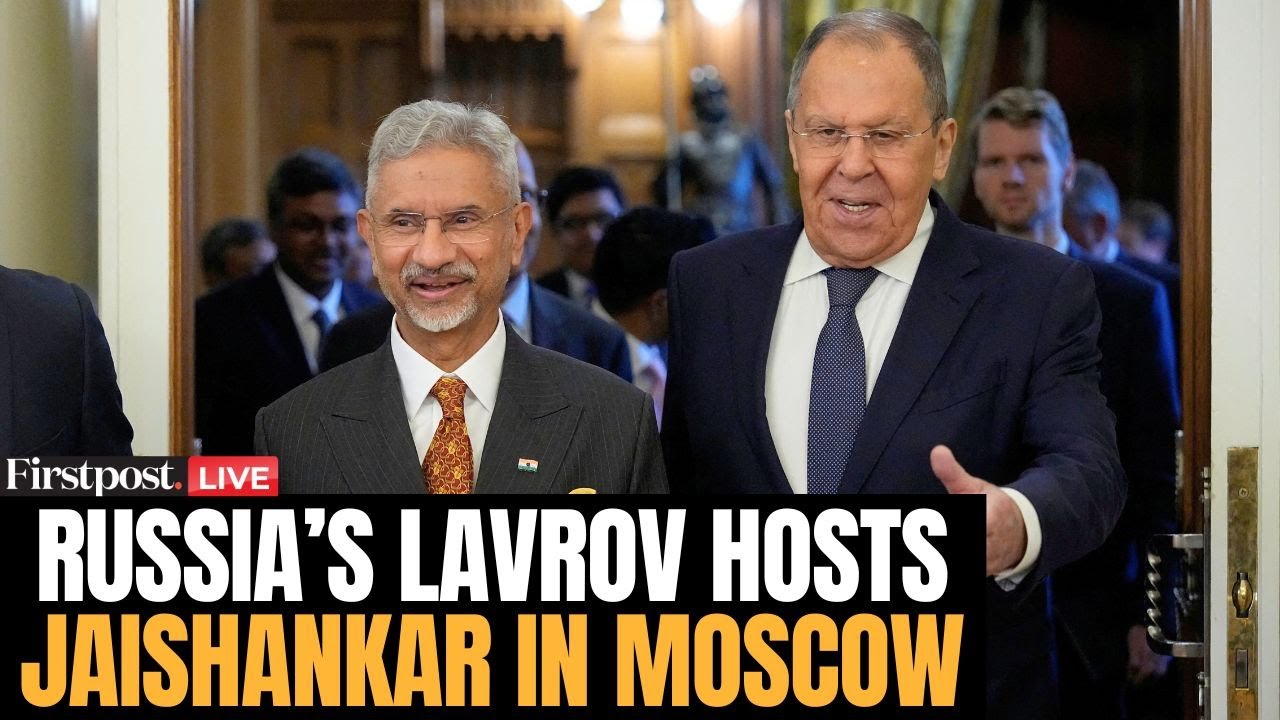 S Jaishankar in Russia LIVE: Russian FM Lavrov Hosts India's EAM S Jaishankar in Moscow |Putin |Modi