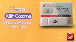 E İmza Bloke Kaldırma - E İmza Yeni Pin Oluşturma - KAMU SM