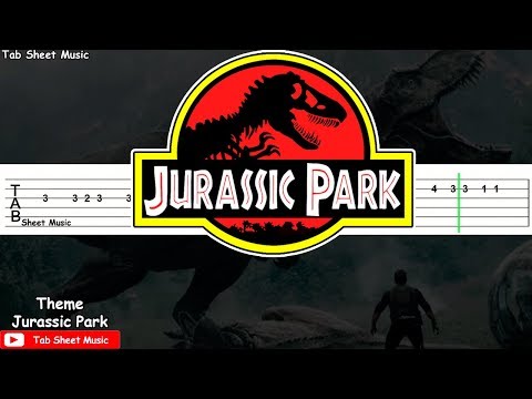 Jurassic Park - Theme Guitar Tutorial Video